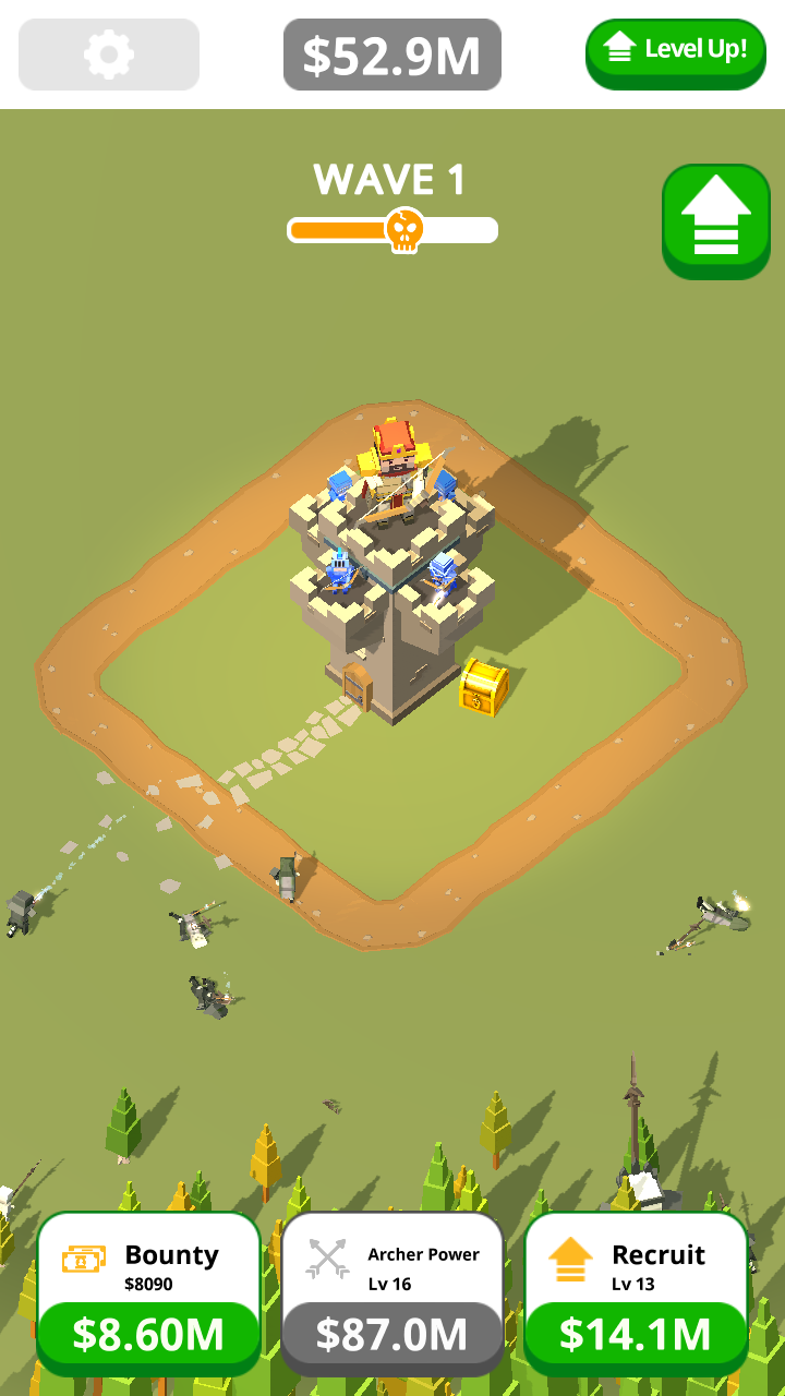 城堡防御金币不减反增版