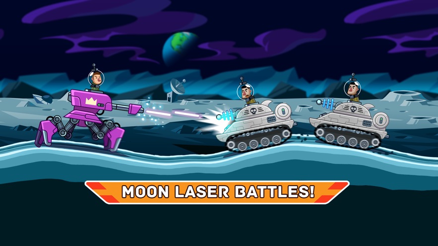 山地坦克大战最新版本(Hills of Steel)