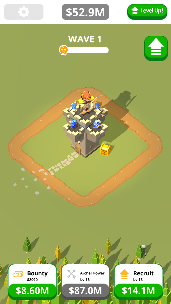 城堡防御金币不减反增版