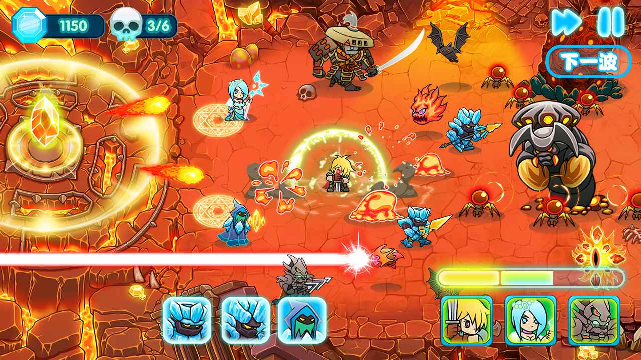 水晶守卫战游戏(Crystal defense水晶战争II)