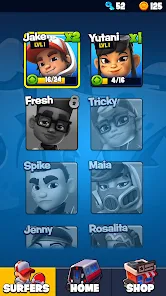 地铁跑酷滑板英雄无限金币钥匙连跳全皮肤解锁版