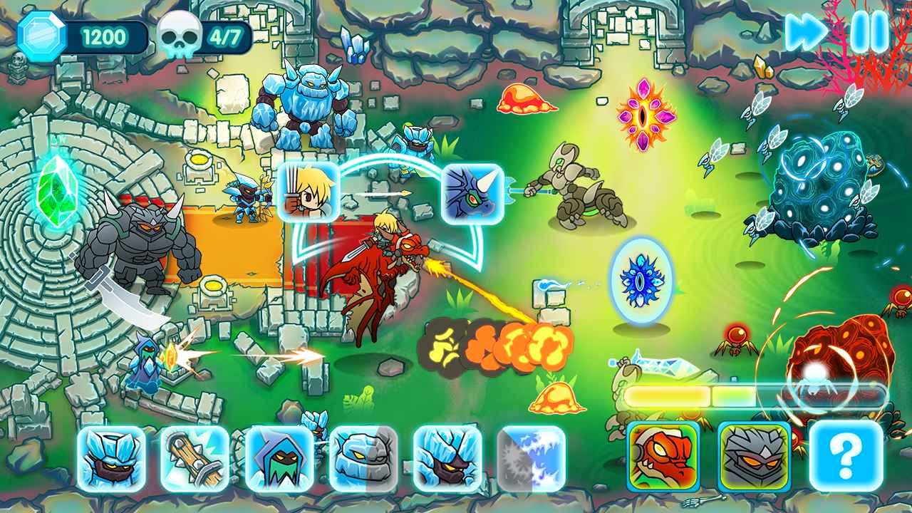 水晶守卫战游戏(Crystal defense水晶战争II)