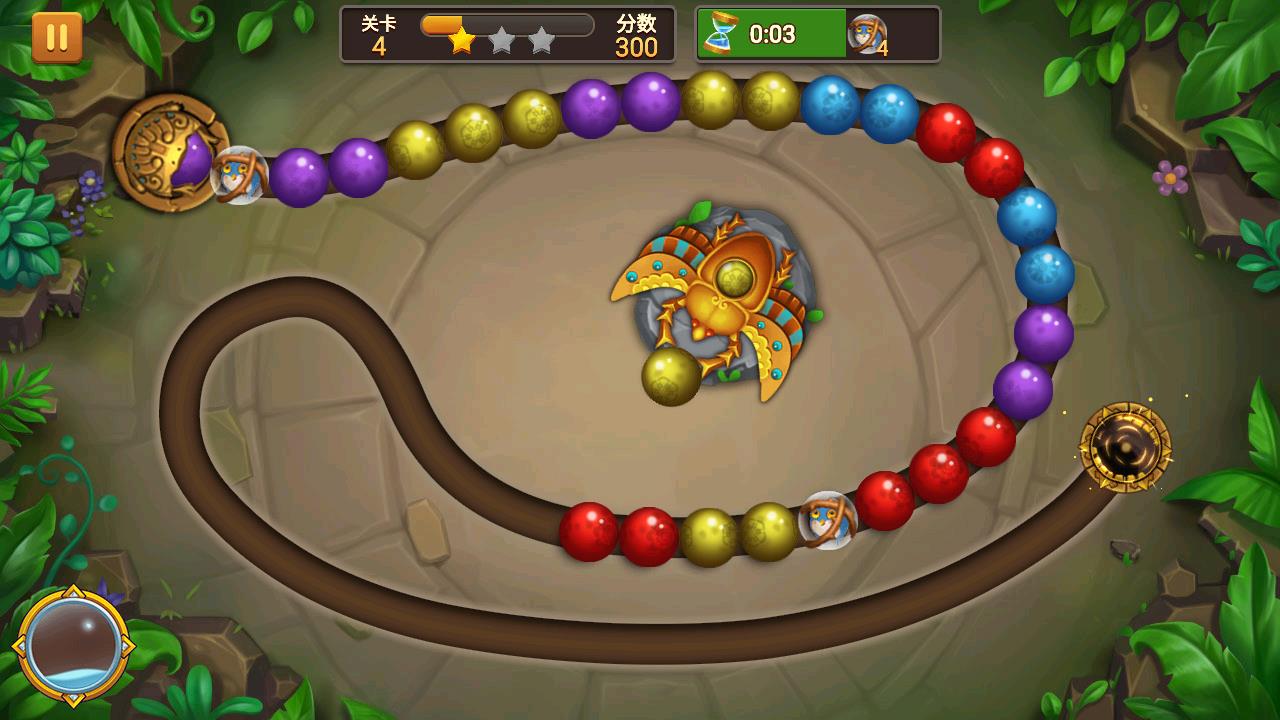丛林大理石祖玛探险游戏Jungle Marble Blast