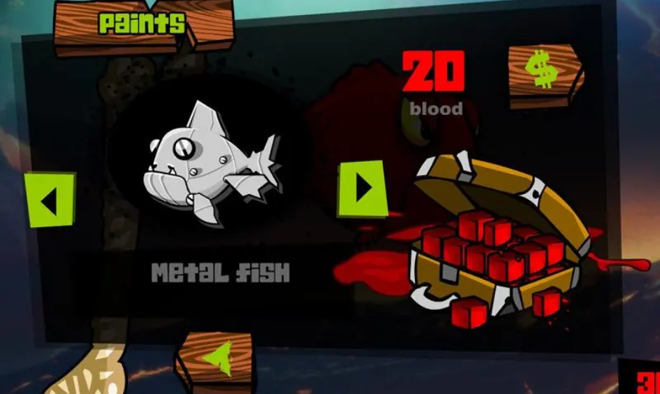 恐怖食人鱼之失落小岛flash游戏