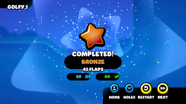 超级飞扬高尔夫游戏