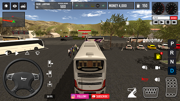 苏门答腊公交车模拟器最新版游戏