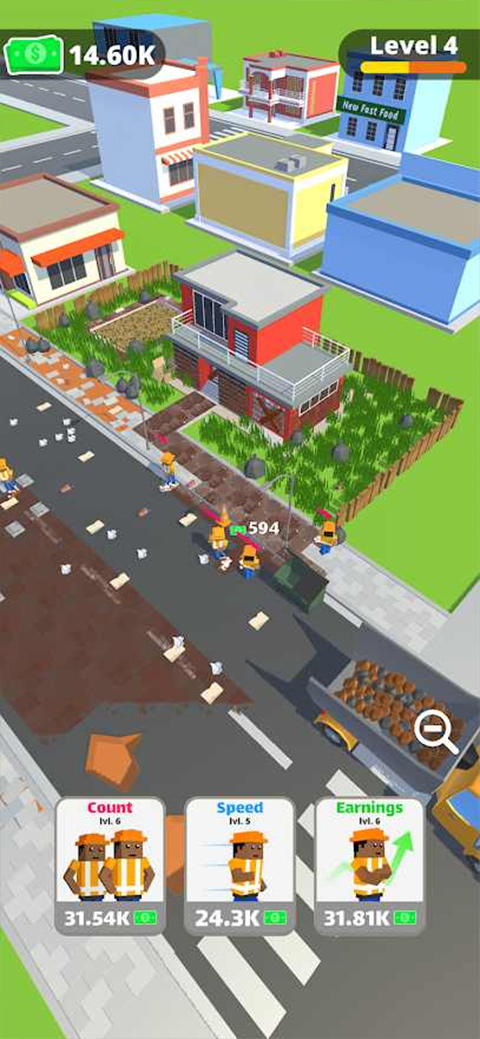 环卫工人模拟器手机版(Cleaning Idle)