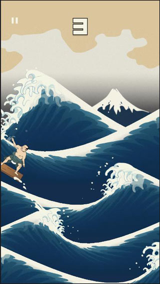浮世绘冲浪游戏