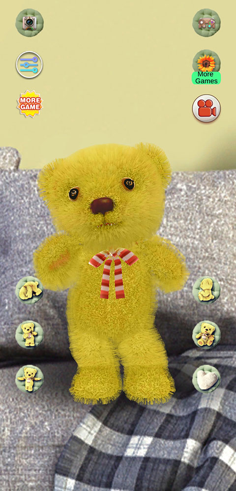 会说话的毛绒熊游戏