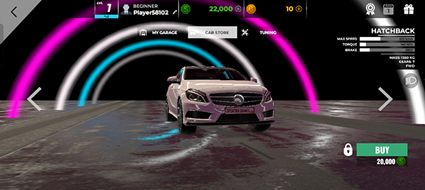 真实停车大师多人赛车游戏