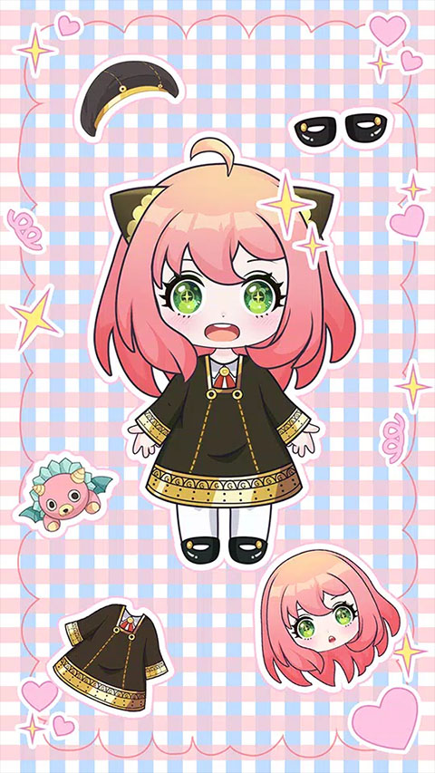 赤壁娃娃动漫装扮(Chibi Doll: Anime Dress Up)