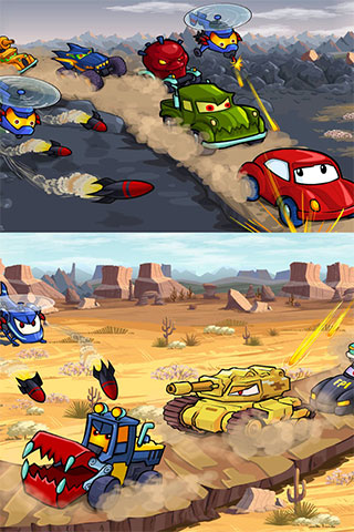 大车吃小车游戏