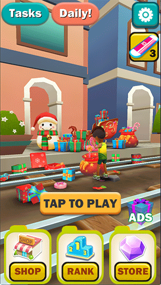 地铁奔跑者(subway runner)