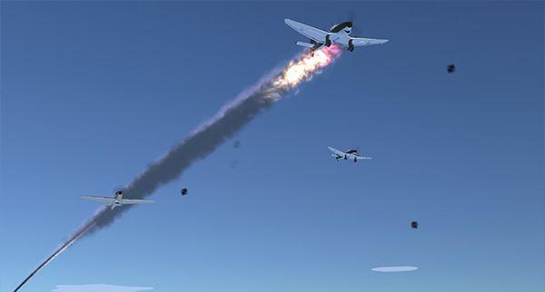 世界大战飞行模拟器完整版(Sky On Fire)