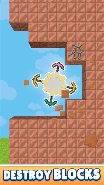 钻石挖掘机游戏