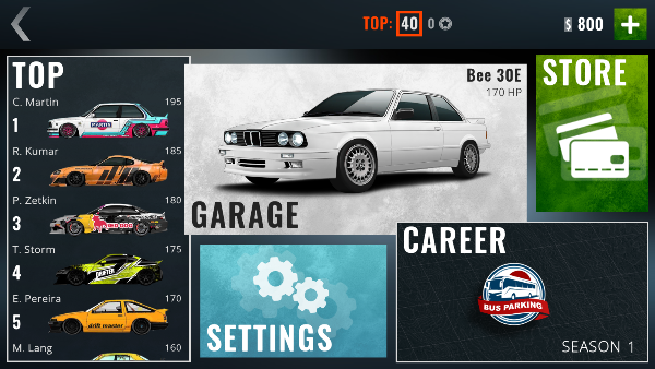 偏离角漂移游戏