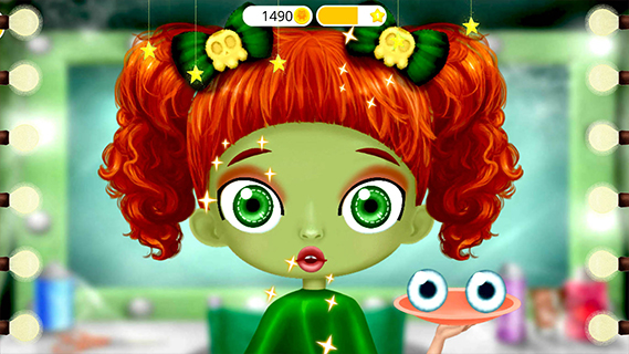 公主美发染发游戏