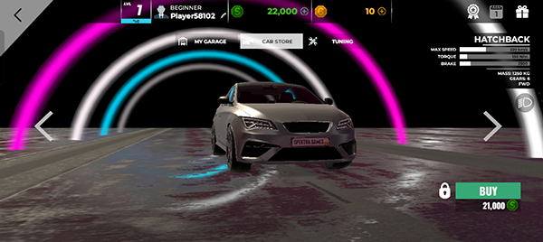 真实停车大师多人赛车游戏