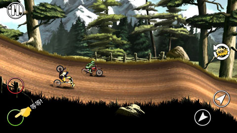 疯狂特技摩托车游戏