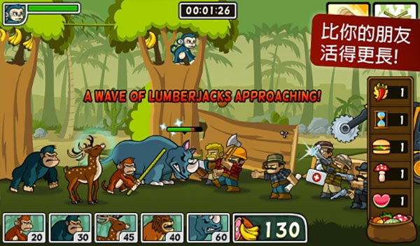 森林防御战猴子传奇2025最新版