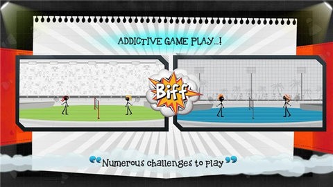 火柴人打羽毛球中文版