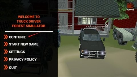 卡车司机森林模拟器中文版