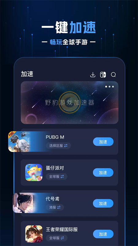 野豹游戏加速器