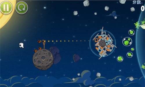 愤怒的小鸟太空版破解版无限金币无限钻石