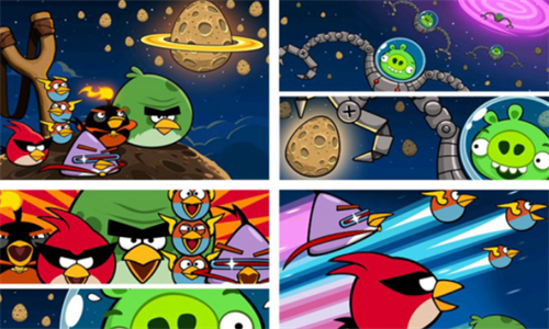 愤怒的小鸟太空版破解版无限金币无限钻石