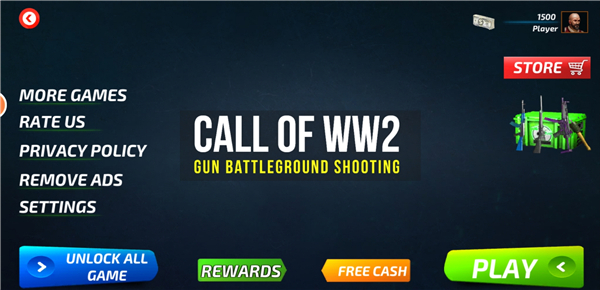 二战射击战场菜单