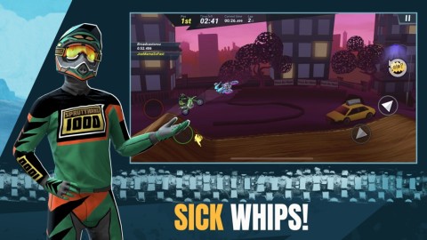 疯狂越野摩托车