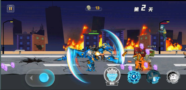 机甲大战僵尸游戏