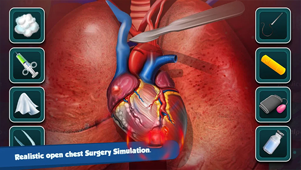 外科医生手术模拟器最新版(Open Heart Surgery 3D)