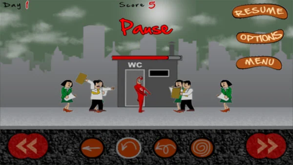 大便超人保卫战游戏