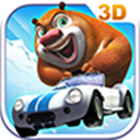 熊出没之雪岭熊风3d赛车游戏
