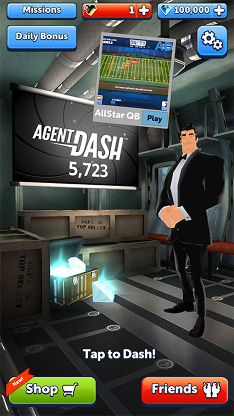 特工跑酷官方版(Agent Dash)