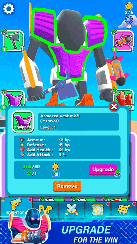 格斗机器人游戏手机版(Mechangelion-Robot Fighting)