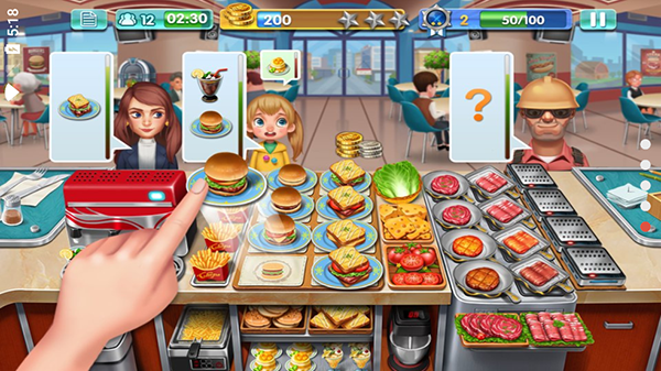 疯狂烹饪明星厨师游戏