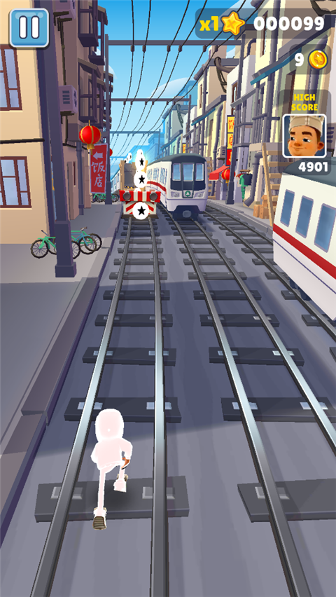 地铁跑酷白色金币版本