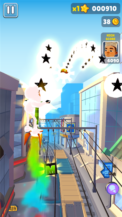 地铁跑酷白色金币版本