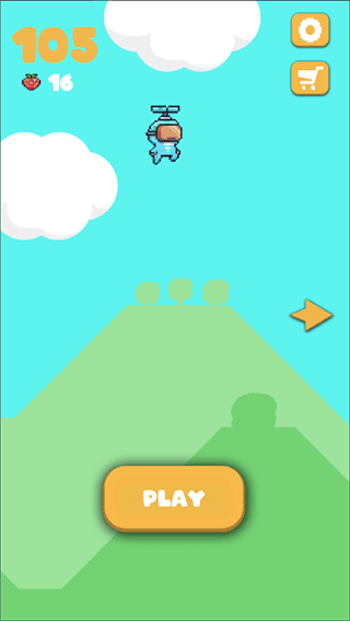 不断向上跳游戏