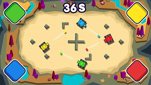 四人坦克大战手游(Tank Of Tanks)