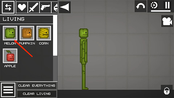 西瓜人落地效果