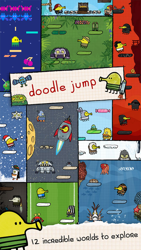 涂鸦跳跃安卓版(Doodle Jump)