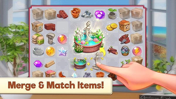 合并庄园阳光小屋游戏