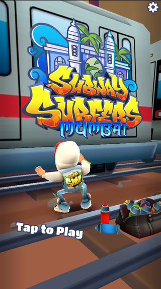 地铁跑酷破解版开始游戏界面