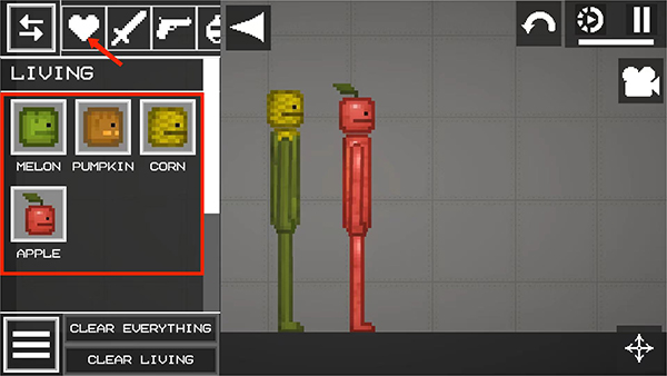 角色选择与放置