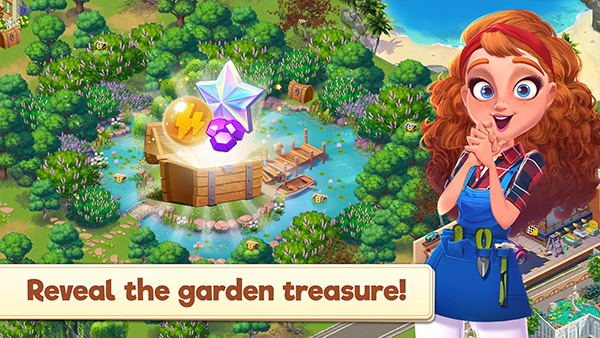 合并庄园阳光小屋游戏