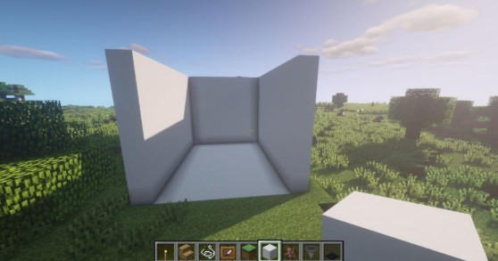 围墙搭建示意图