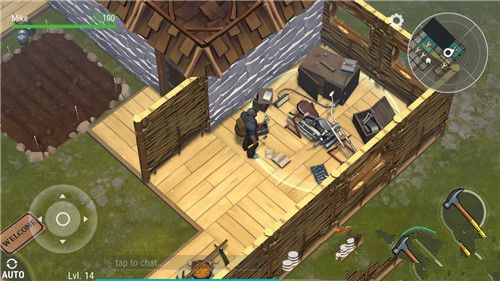 2级地板与摩托车放置效果截图